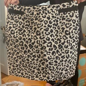 Comptoir du Cottoniers animal print skirt